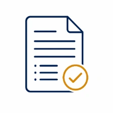 Written determination and fees icon